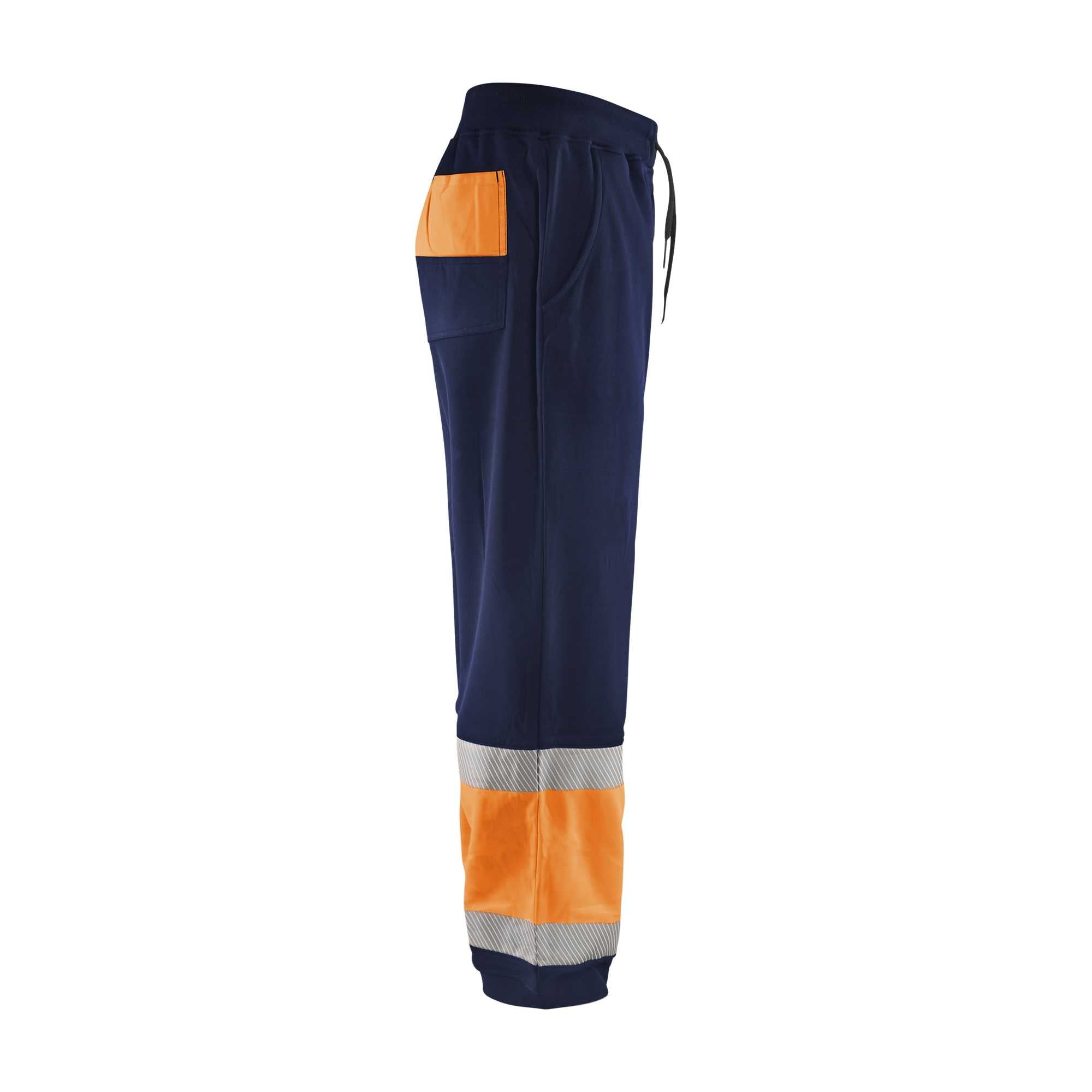 BLAKLADER 15492526 | Hi Vis sweatshirt trousers Hi Vis Reflective Work Trousers Men - Pique Fleece